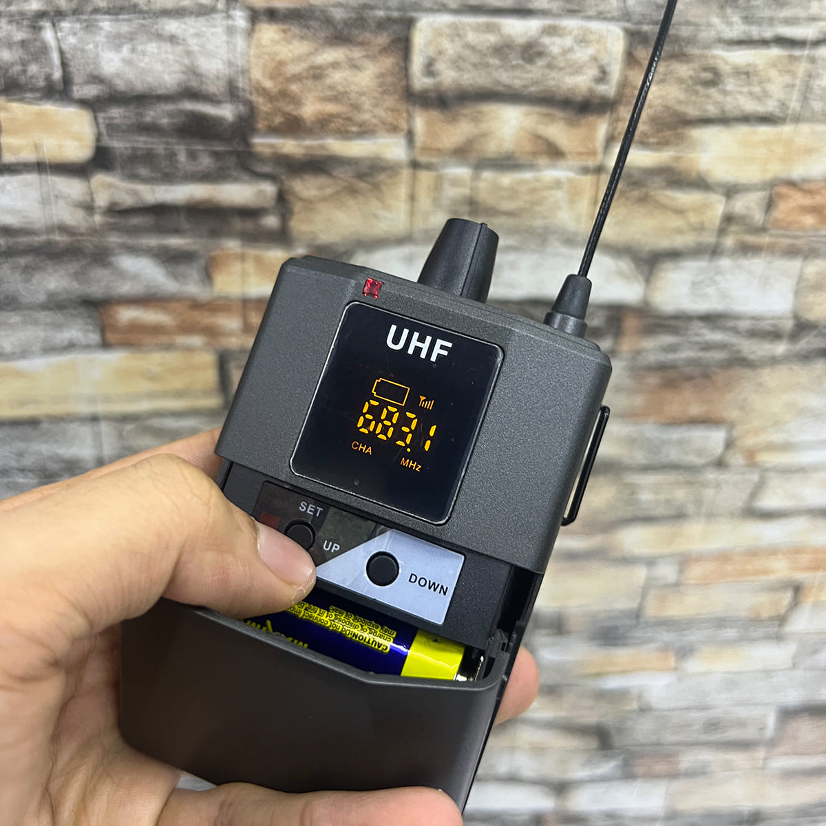 Micrófonos Inalámbricos Dual UHF DX-200H